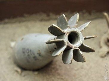 Минометный снаряд был обнаружен в центре Алматы