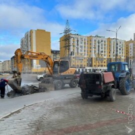 В нескольких микрорайонах Актау ограничили подачу тепла и горячей воды 