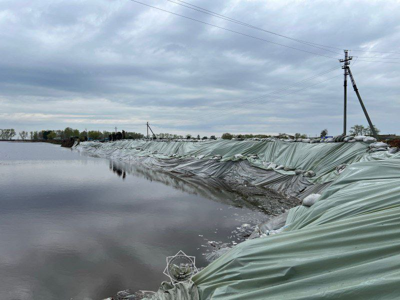 На реконструкцию защитной дамбы в СКО выделили 1,4 млрд тенге из резерва правительства