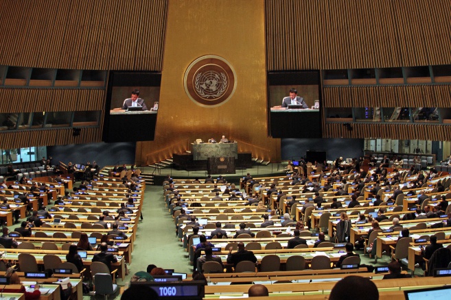 Генассамблея ООН поддержала декларацию о построении мира без ядерного оружия, предложенную Назарбаевым