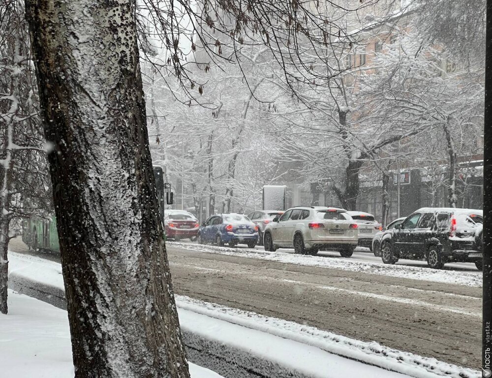 В выходные в Казахстане ожидаются снег, метель и усиление ветра