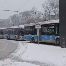 В «Алматыэлектротранс» отрицают проблемы с общественным транспортом в городе