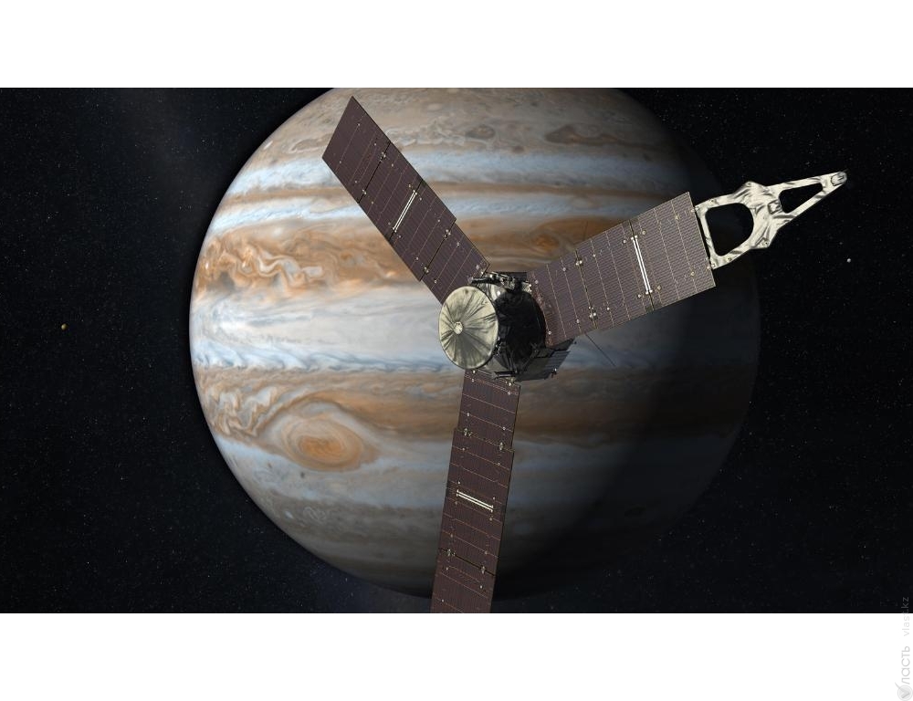 Космический зонд «Джуно» вышел на орбиту Юпитера