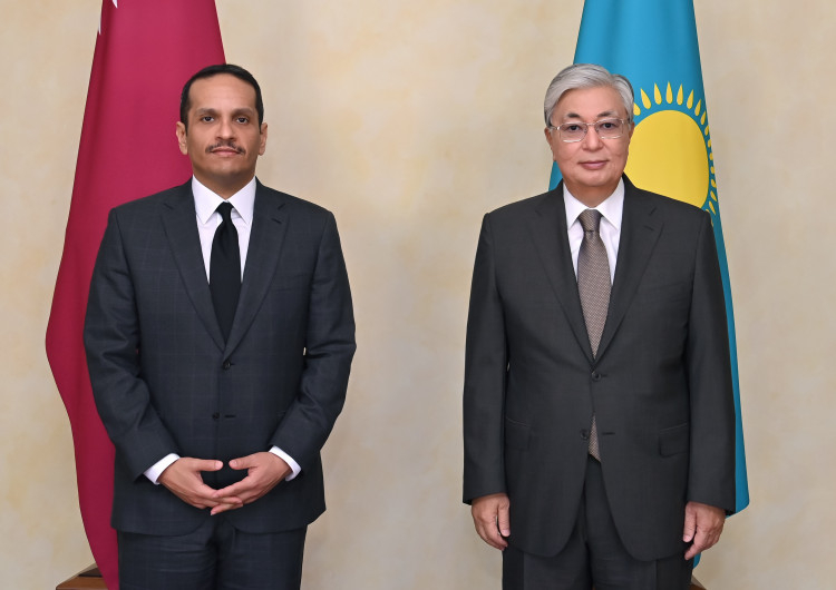 Токаев обсудил с вице-премьером Катара перспективы развития сотрудничества стран