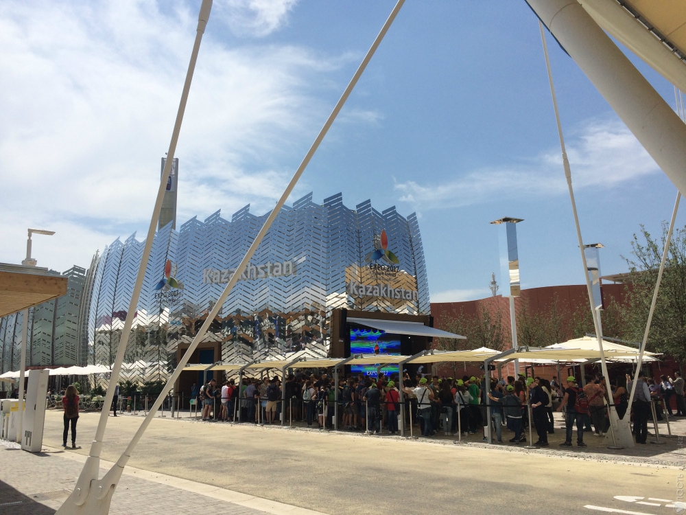 Казахстанский павильон на EXPO-2015 в Милане вошел в тройку лучших