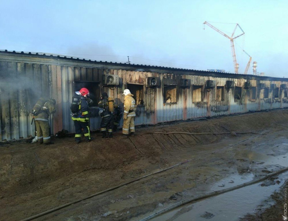 Пожар в общежитии в Атырауской области произошел по вине работодателя – Минтруда