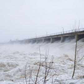Пик паводка на Сергеевском водохранилище пройден, заверяют в министерстве водных ресурсов