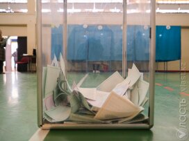 54,1% составила явка избирателей к закрытию большинства избирательных участков в Казахстане