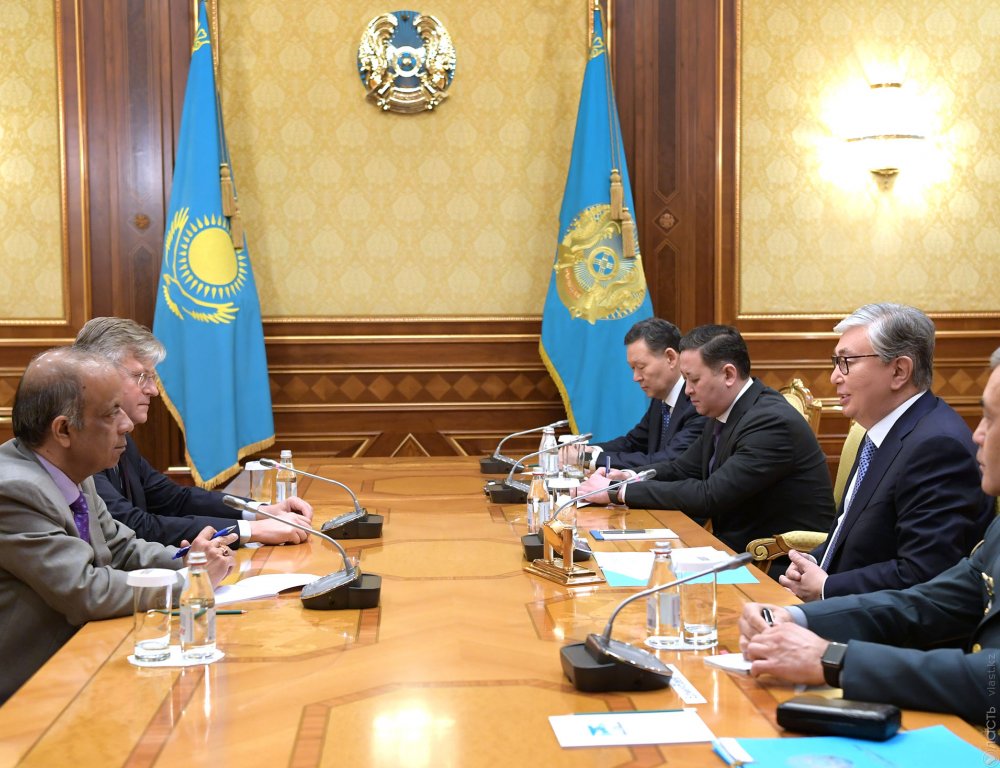 Токаев обсудил с заместителями генсека ООН вопросы международной безопасности