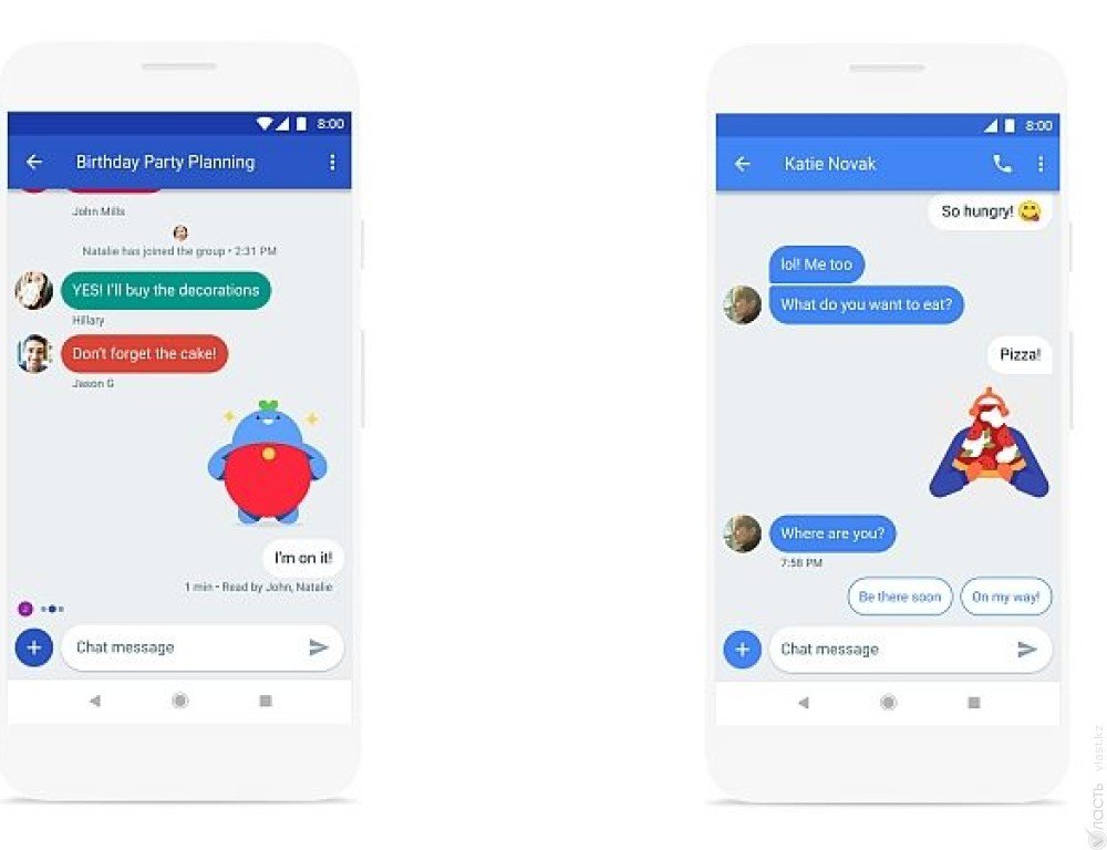 ​Google разрабатывает альтернативу SMS сообщениям