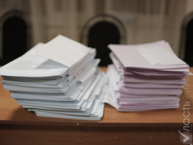 Четыре партии сдали в ЦИК документы о выдвижении кандидатов в депутаты мажилиса