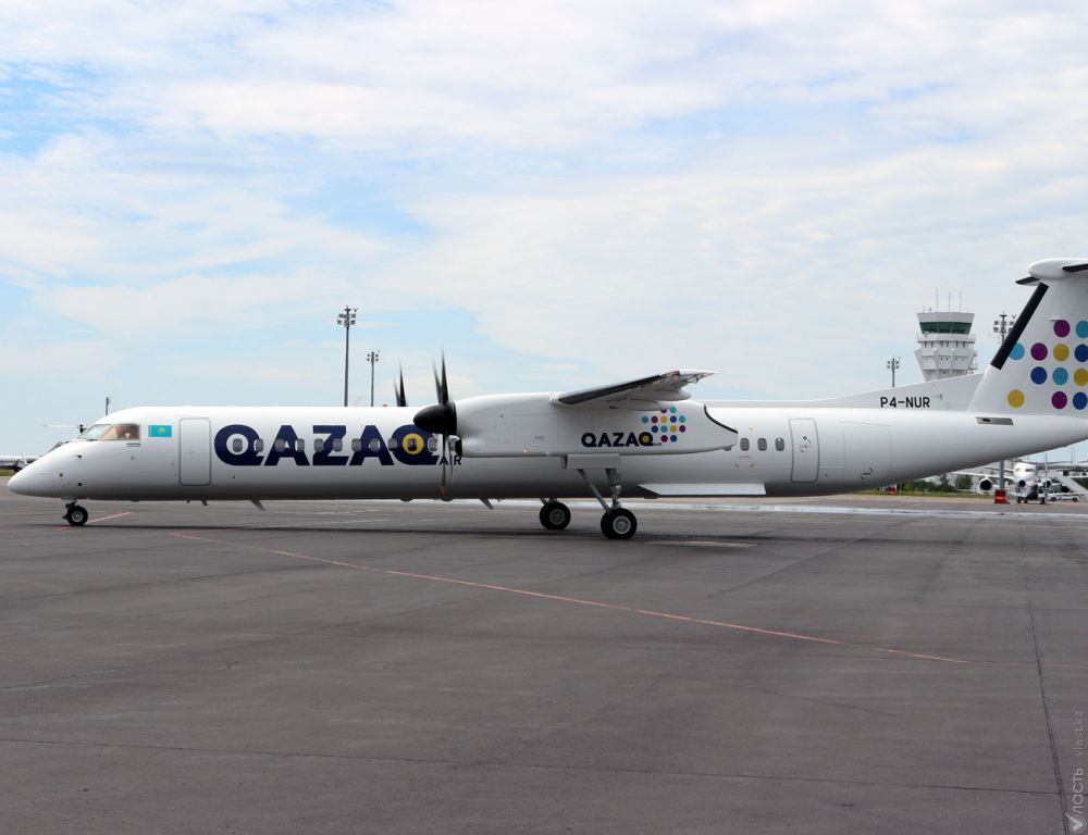Авиакомпания Qazaq Air будет выполнять рейсы внутри Казахстана по 12-ти направлениям