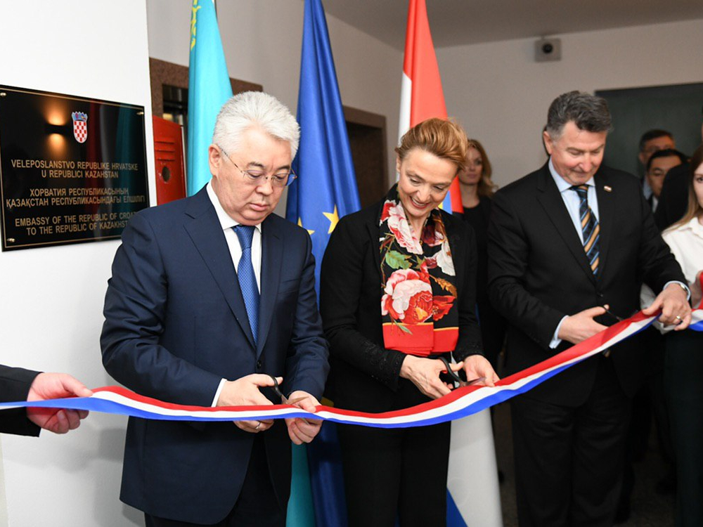В столице Казахстана открылось посольство Хорватии