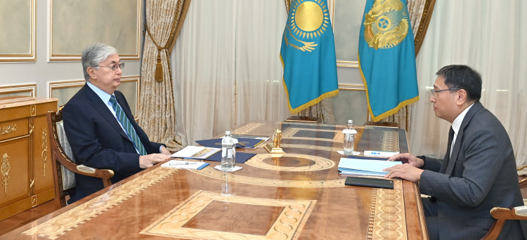 Досаев доложил Токаеву о социально-экономическом развитии Алматы