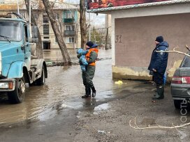 В Тайыншинском районе Северо-Казахстанской области объявили режим ЧС из-за паводков 