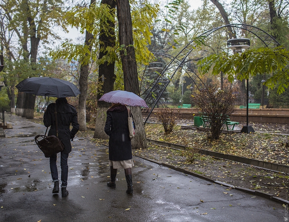 На большей части Казахстана в ближайшие дни ожидаются дожди