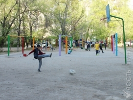 Детские дворовые площадки Алматы