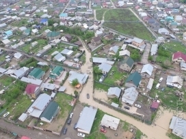 Завершена откачка воды в затопленных районах Алматы