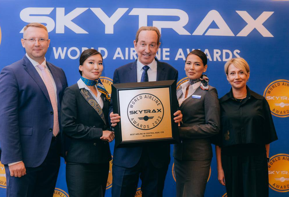 Air Astana в десятый раз признана лучшей авиакомпанией в Центральной Азии и СНГ 