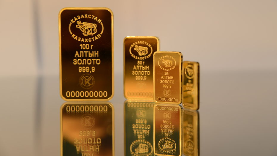 Казахстанцы скупили у банков все золотые слитки общим весом 175 кг