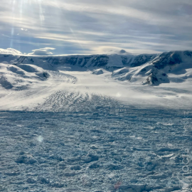 Ледник в Антарктиде сократился почти вполовину за два месяца