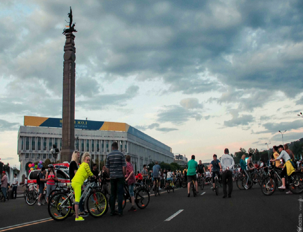 В Алматы состоится велопробег ко Дню Конституции
