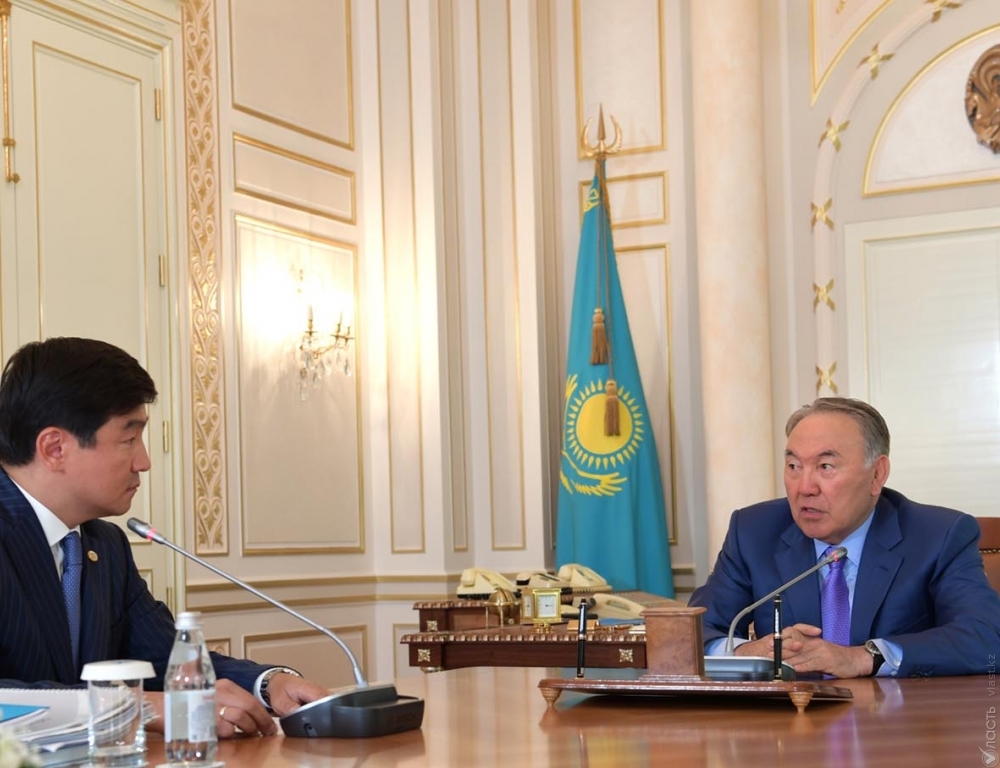 ​Байбек рассказал Назарбаеву о результатах социально-экономического развития Алматы