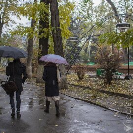 Сильные дожди и похолодание ожидаются на западе Казахстана