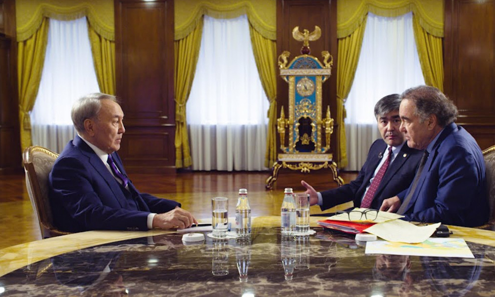 Фильм Стоуна о Назарбаеве был оплачен его фондом, подтвердил Госцентр поддержки кино 