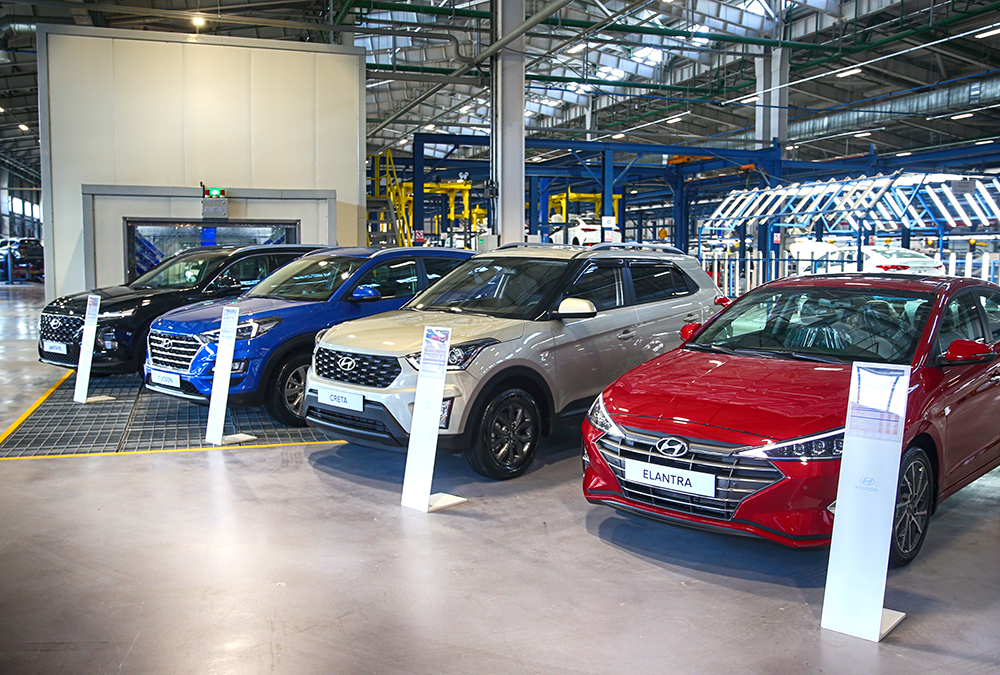 В Алматы открыли завод по сборке легковых автомобилей Hyundai