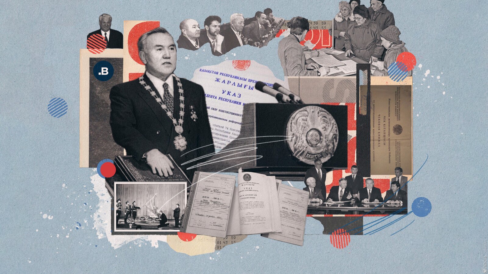 1995 - Nursultan Nazarbayev Consolidates Power in Kazakhstan