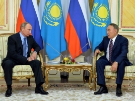 Назарбаев и Путин обсудили ситуацию в Сирии