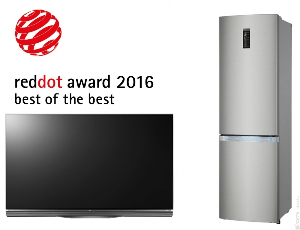 LG лидирует по количеству наград Red Dot Award в области дизайна