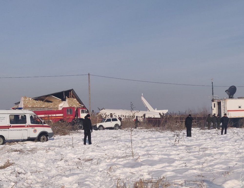 МИИР ожидает в ближайшее время получить отчет о расследовании крушения самолета Bek Air в Алматы