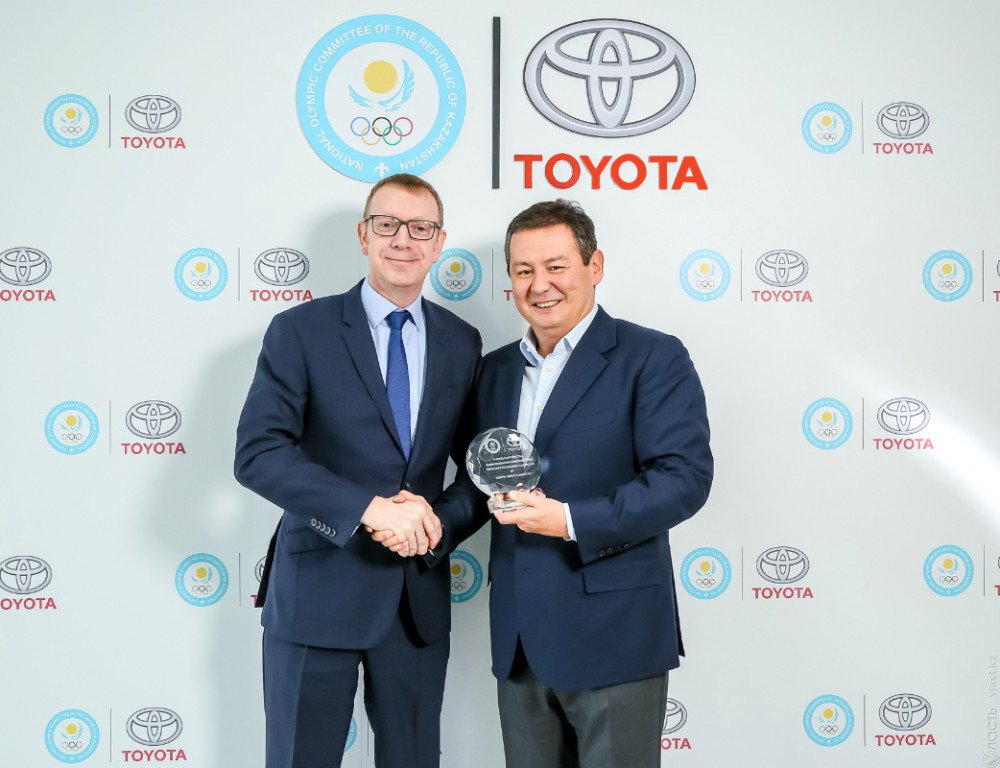 Toyota и НОК подписали соглашение о сотрудничестве до 2024 года
