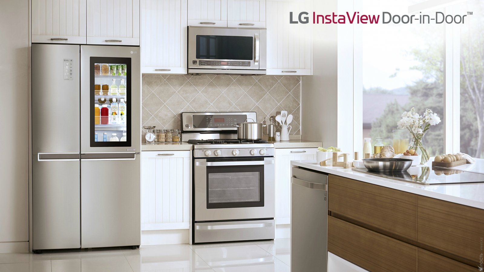 LG Electronics представляет высокотехнологичный холодильник InstaView Door-in-Door 