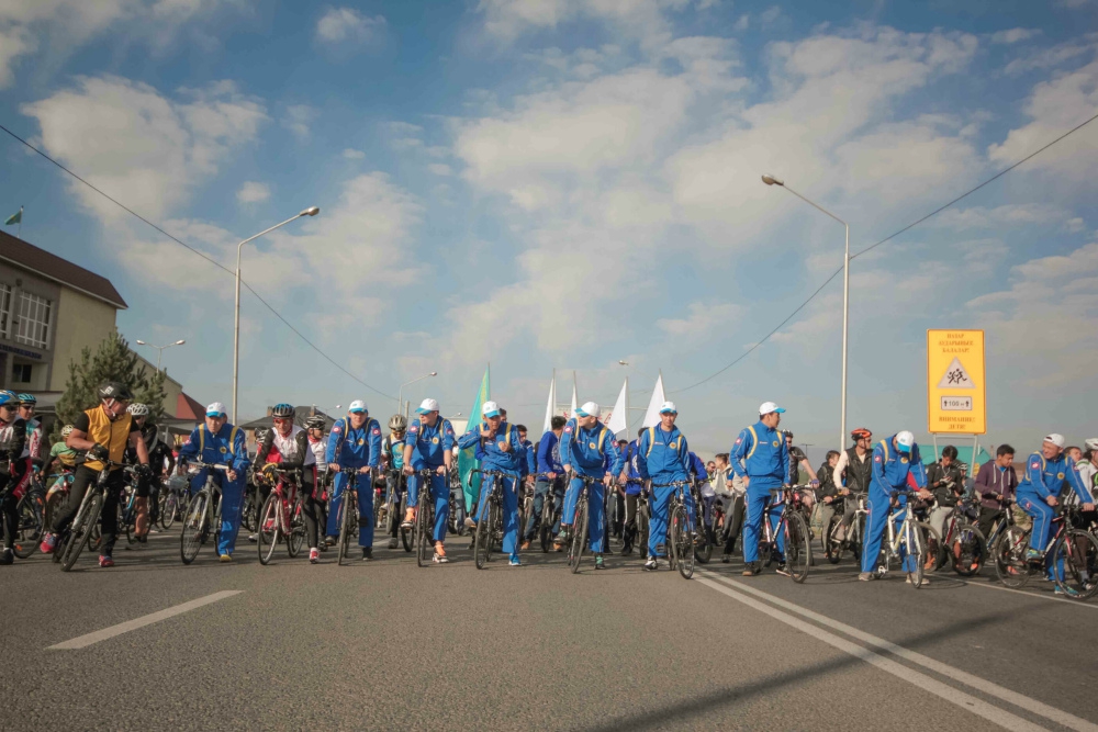 Велосипедный Алматы: Велопробег в честь Дня Труда