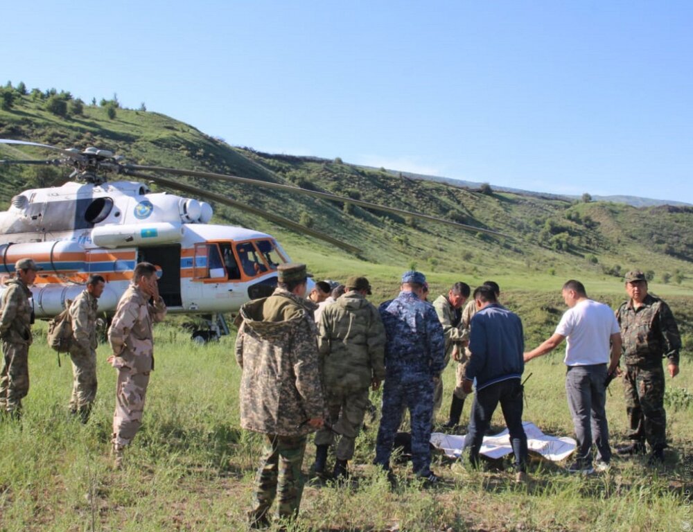 К поискам пропавших туристов в Туркестанской области привлекли спасателей из Узбекистана