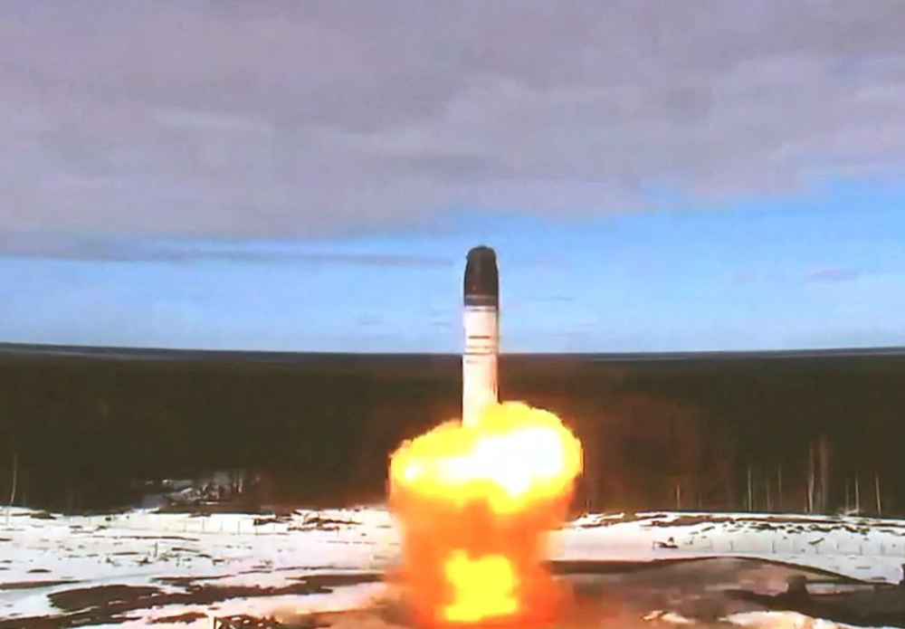 Россия провела испытательный запуск межконтинентальной баллистической ракеты