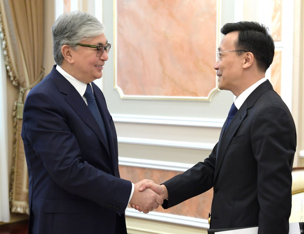 Токаев надеется на дальнейшее укрепление отношений Казахстана и Китая