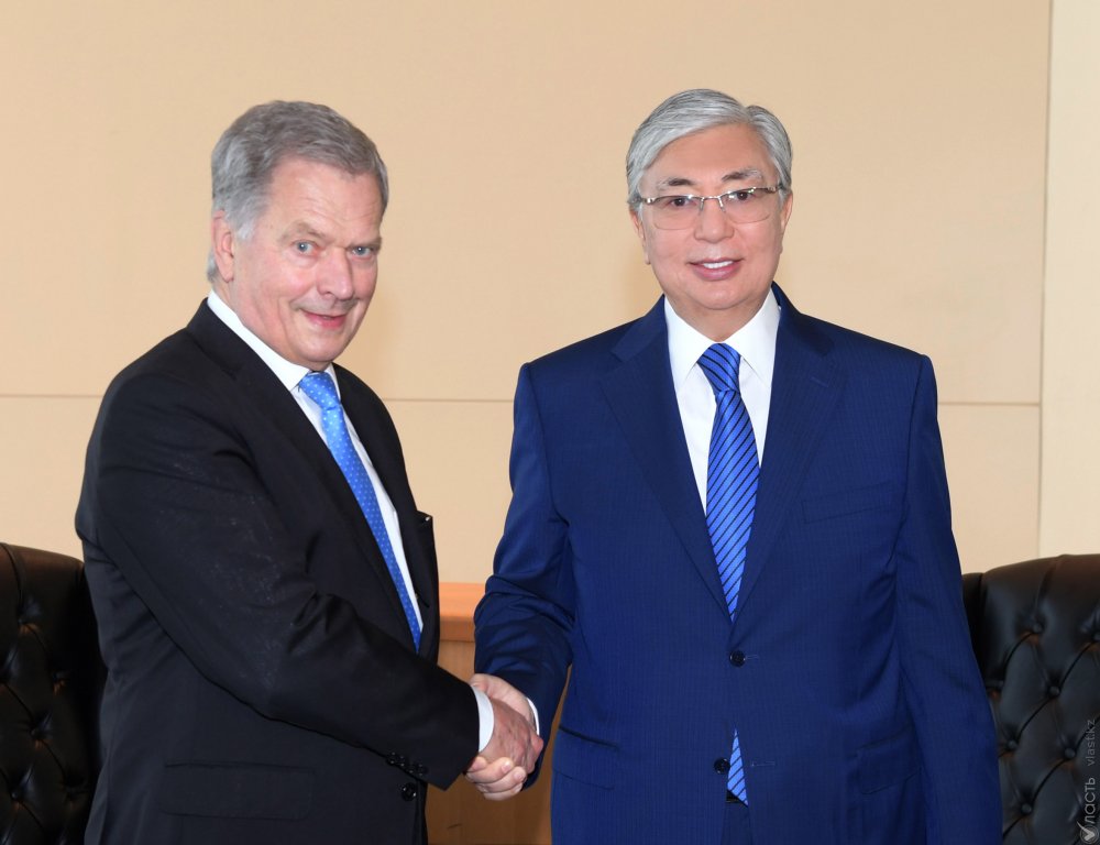 Казахстан продолжит развивать взаимовыгодные отношения с Финляндией – Токаев