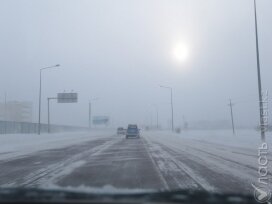 Снег с метелью ожидается в выходные на севере, востоке и в центре Казахстана