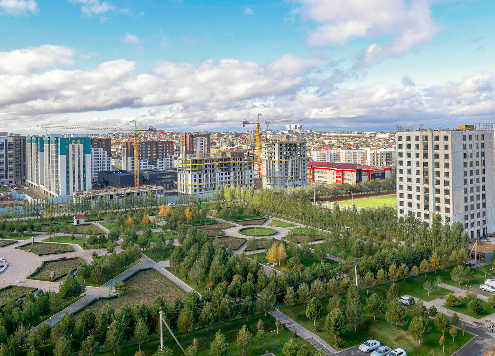 Принимать в эксплуатацию дома в Казахстане будут только после озеленения прилегающей территории 