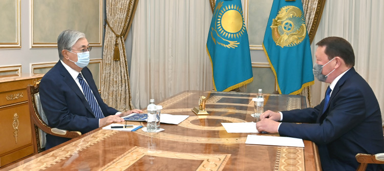Аким Северо-Казахстанской области отчитался президенту о социально-экономической ситуации в регионе