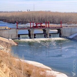 Объем воды в Сергеевском водохранилище СКО превысил норму почти в два раза