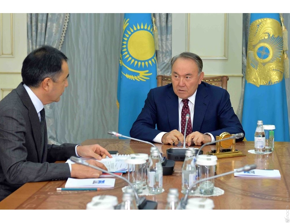 Сагинтаев отчитался перед президентом по исполнению госпрограмм