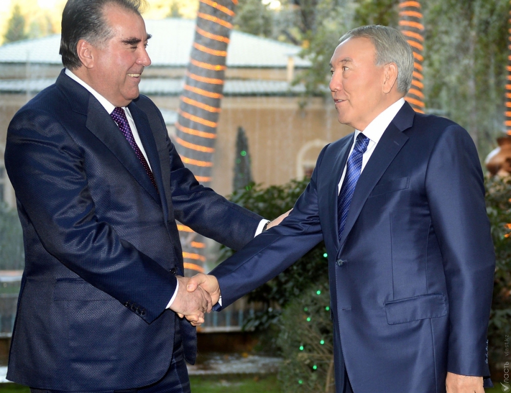 Казахстан и Таджикистан подписал ряд документов по двустороннему сотрудничеству