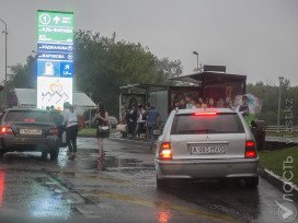 ​В ближайшие дни на большей части Казахстана ожидаются дожди с грозами