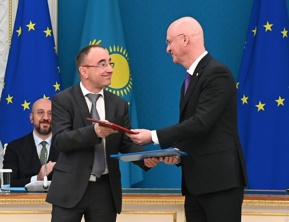 Казахстан и ЕС создадут в Мангистауской области центр по производству ВИЭ и зеленого водорода 