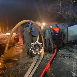 В Алматинской области и в области Жетысу талыми водами подтоплены 15 дворов – МЧС